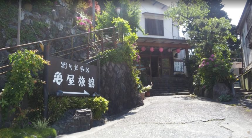 亀屋旅館 ペットと泊まれる宿 神奈川県 湯河原温泉 猫と宿泊